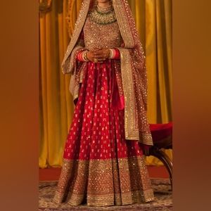 Authentic Sabyasachi bridal gown